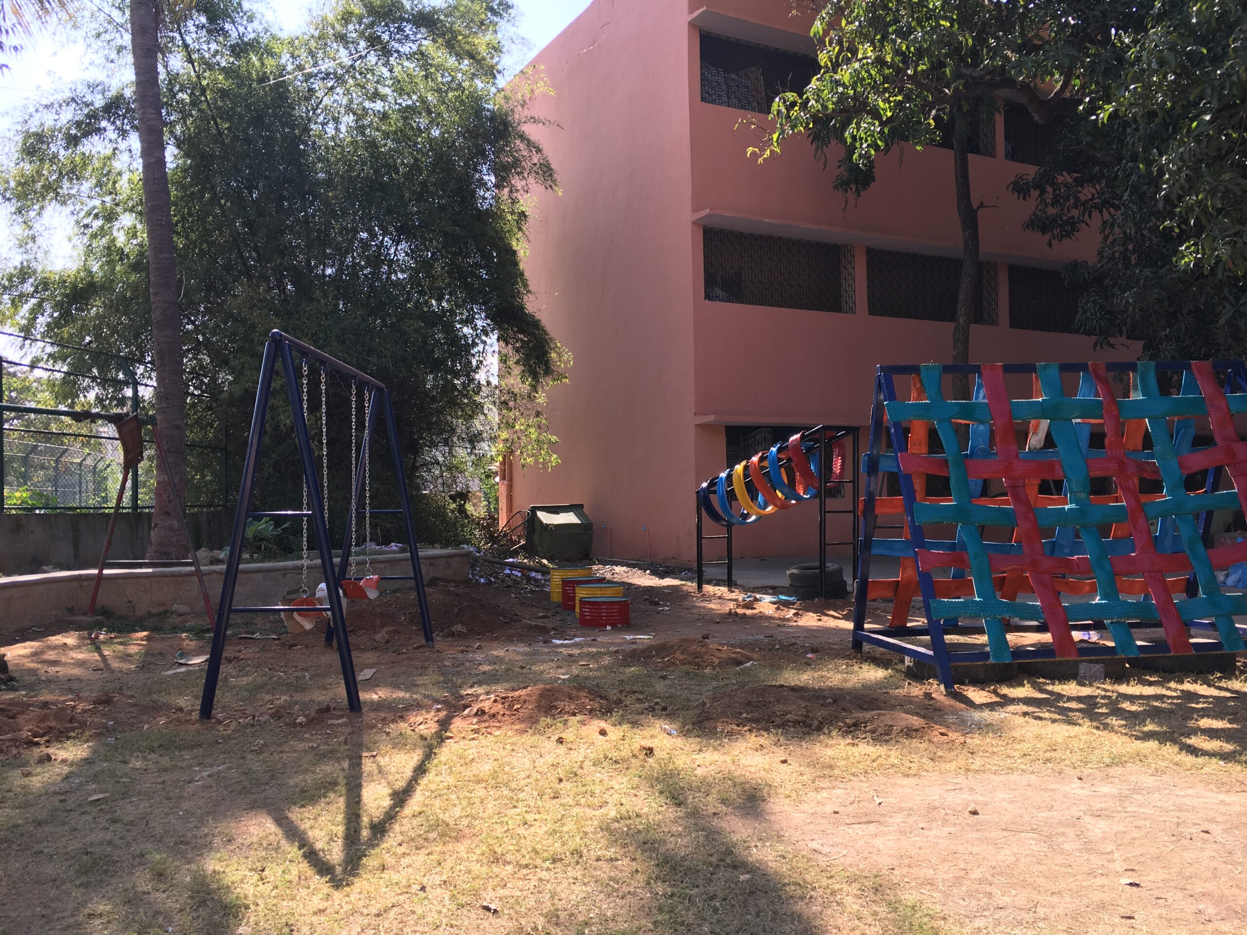 Play ground at Anganwadi Schools - Makkala Jagriti