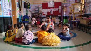 Maralukunte Anganwadi Emerging from a Soft Slumber to Vibrant Laughter
